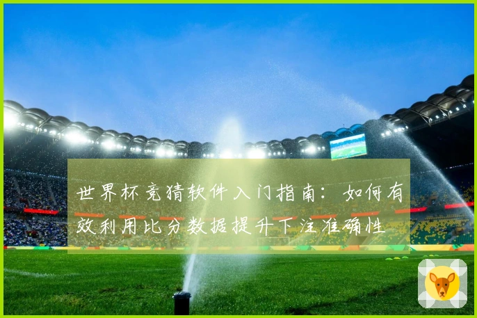 世界杯竞猜软件入门指南：如何有效利用比分数据提升下注准确性